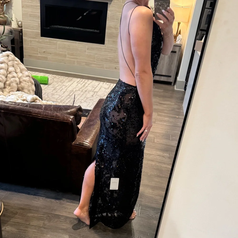 Victoria Beckham black sequin set - Picture 12 of 17